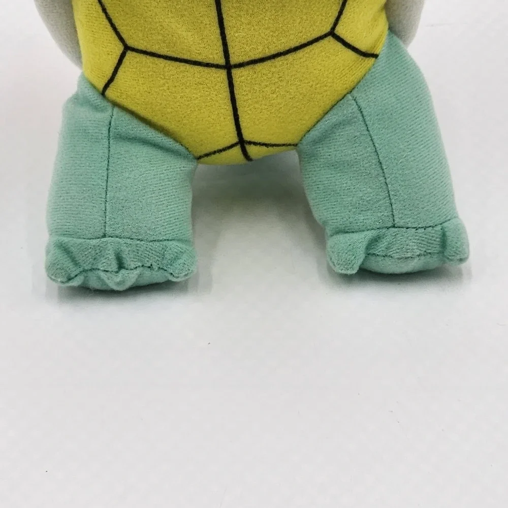 Pokemon Squirtle Plush Turtle 2008 Nintendo Diamond and Pearl Stuffed Animal 9